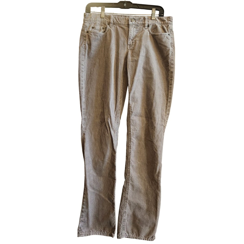J.Crew Corduroy Pants Womens 28S Tan Excellent City Fit Straight Leg Low Rise